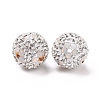 Polymer Clay Rhinestone Beads RB-L029-03I-3