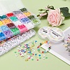 DIY Terracotta and Alphabet Beads Jewelry Making DIY-YW0002-59-10