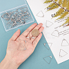 304 Stainless Steel Pendants STAS-UN0016-01P-2