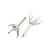 304 Stainless Steel Stud Earring Findings STAS-B091-02B-06P-2