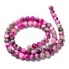 Natural Persian Jade Beads Strands G-G032-6mm-10-2