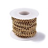 Ion Plating(IP) 304 Stainless Steel Cobs Chains CHS-H019-02G-3
