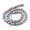 Natural Labradorite Beads Strands G-G212-8mm-23-8