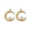 304 Stainless Steel Pendants STAS-L022-380G-03G-1