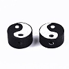 Handmade Polymer Clay Beads X-CLAY-T016-65A-2