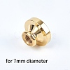 Wax Seal Brass Stamp Head AJEW-WH0209-312-3