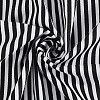 Cotton Fabric with Strip Pattern DIY-PH0037-96A-6