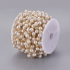 Handmade Acrylic Imitaion Pearl Beaded Chains CHC-K007-H02-3