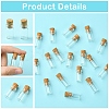 18Pcs Glass Jar Glass Bottle Bead Containers CON-FS0001-16-2