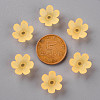Frosted Acrylic Bead Caps MACR-S371-07A-719-3