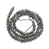 Natural Grey Moonstone Beads Strands G-A245-A05-01-2