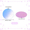 Iridescent PVC Paillette/Sequins Pendants PVC-PH0001-38A-2