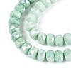 Anti-Tarnish Electroplate Glass Beads Strands GLAA-T025-6mm-11C-4