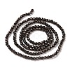 Electroplate Glass Beads Strands GLAA-H021-01A-FP06-5