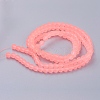 Baking Paint Transparent Glass Bead Strands LS-GLAA-S031-6mm-28-3