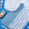Polyester Lace Ribbon OCOR-WH0105-198-3