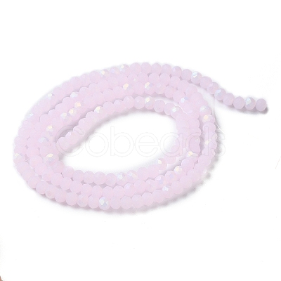 Imitation Jade Glass Beads Strands EGLA-A034-J2mm-MB02-1