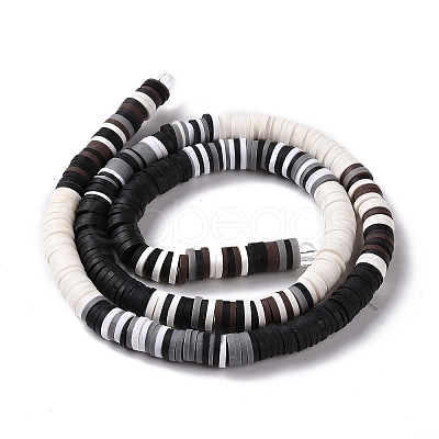 Handmade Polymer Clay Bead Strands CLAY-C003-04D-1