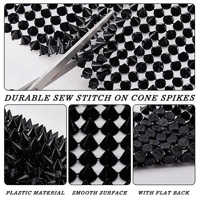 1Bag Plastic Cone Neck Rivet DIY-CP0013-67A-1