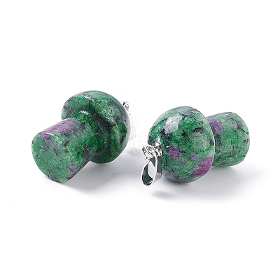 Natural Ruby in Zoisite Pendants LS-G-M380-B06-P-1