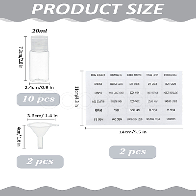 PET Empty Flip Top Cap Bottles FIND-LP0005-21A-1