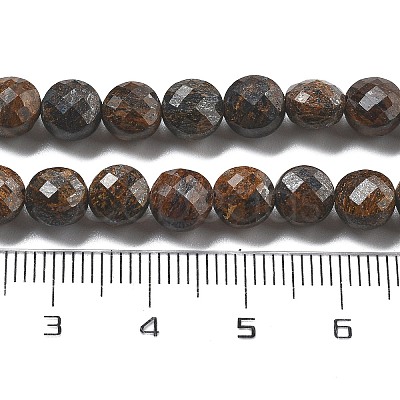 Natural Bronzite Beads Strands G-C179-A07-02-1