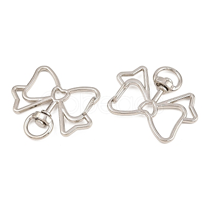 Zinc Alloy Swivel Clasps AL-CBAC079-17P-1