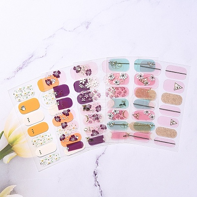 Full Cover Nombre Nail Stickers MRMJ-S060-ZX3-M-1