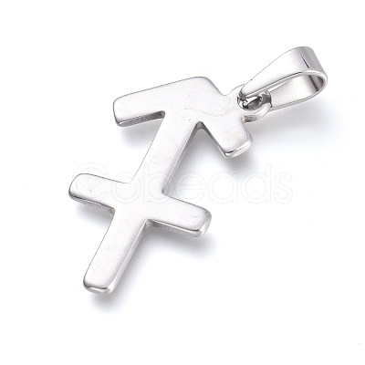 Non-Tarnish 304 Stainless Steel Pendants STAS-L210-06J-P-1