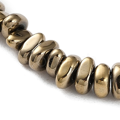 Electroplated Synthetic Non-magnetic Hematite Beads Strands G-I364-B01-01-1