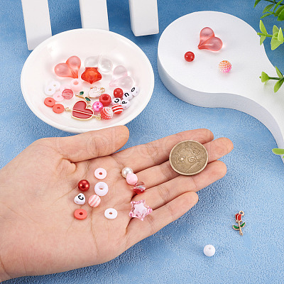 DIY Jewelry Making Finding Kit for Valentine's Day DIY-CD0001-44-1