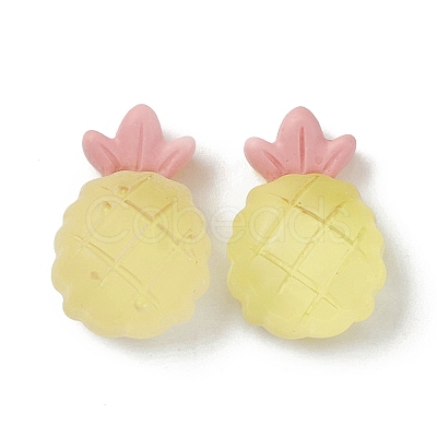 Transparent Resin Decoden Cabochons LS-RESI-F024-02-1