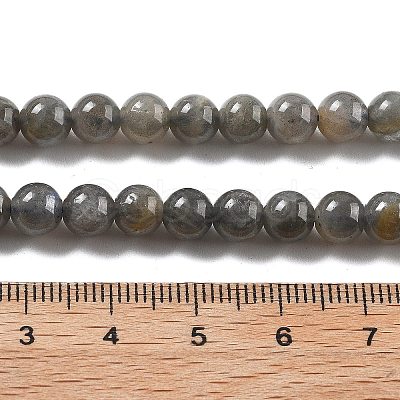 Natural Labradorite Beads Strands X-G-S333-6mm-035-01-1
