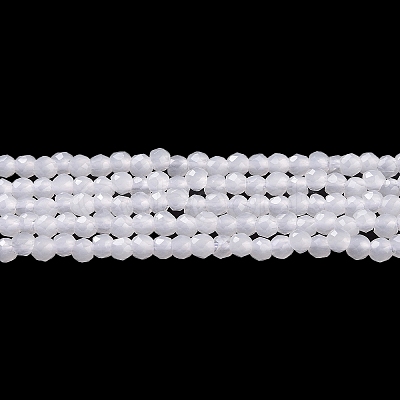 Glass Imitation Jade Beads Strands GLAA-H021-05-01-1