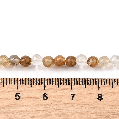 Watermelon Stone Glass Beads Strands G-L621-B03-4mm-1