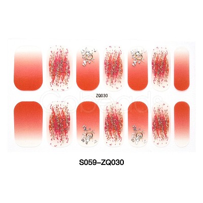 Full Wrap Gradient Nail Polish Stickers MRMJ-S059-ZQ030-1