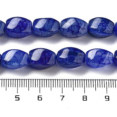 Natural Dragon Veins Agate Beads Strands G-G172-01Q-1