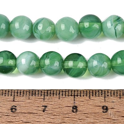 Imitation Lamowork Glass Beads Strands GLAA-Q106-07A-09-1