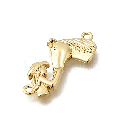 Brass Connector Charms KK-Z155-11G-1