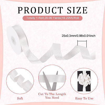 1 Roll Imitation Leather Polyester Ribbon LC-TA0001-02C-1