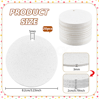 Wood Pulp Sponge AJEW-WH0816-419A-1