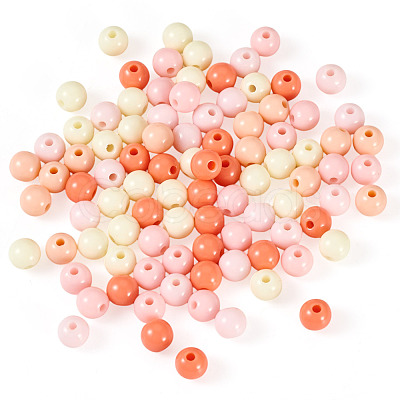 10G Opaque Acrylic Beads SACR-TADJ0001-03E-1