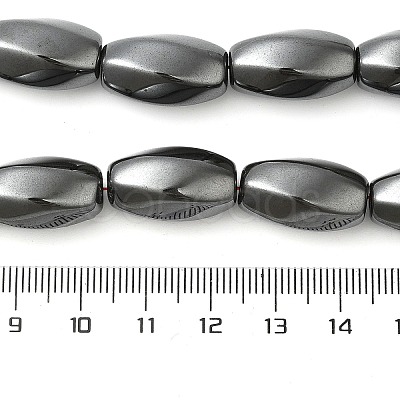 Non-Magnetic Synthetic Hematite Beads Strands G-P518-04A-1