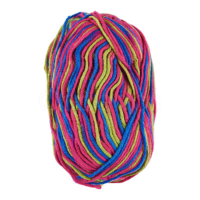 Light Gradient Segment Dyed Polyester Yarn DIY-TADJ0002-005H-1