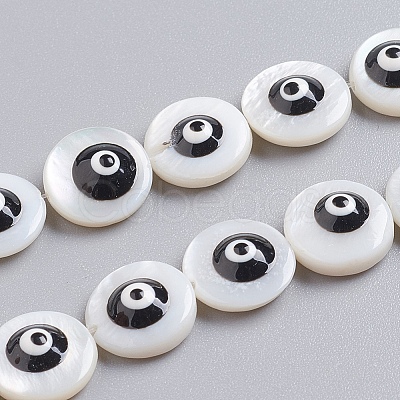 Natural Shell Beads Strands SSHEL-I024-03C-02-1