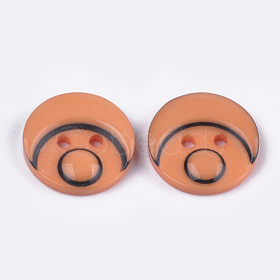 Resin Buttons BUTT-Q041-06A-03-1