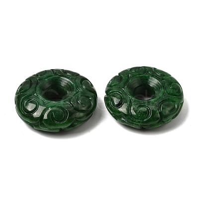 Natural Myanmar Jade Dyed Beads G-C283-08-1