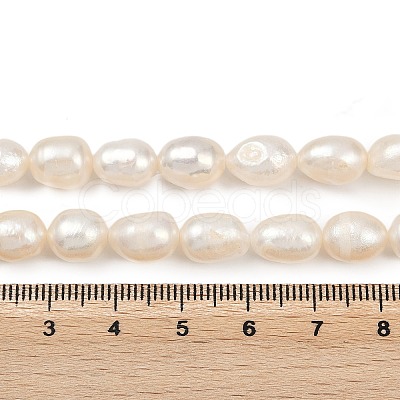 Natural Cultured Freshwater Pearl Beads Strands PEAR-P064-20C-03A-1