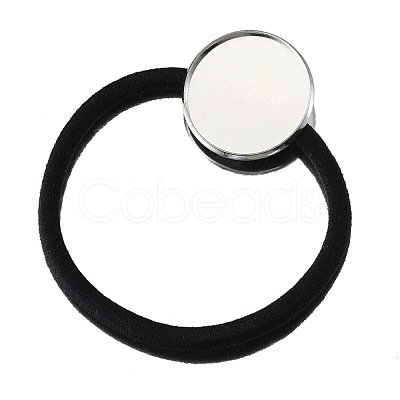 Iron Cabochon Settings PW-WGA94BF-03-1