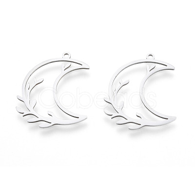 Non-Tarnish 201 Stainless Steel Pendants STAS-N090-LA989-1-1